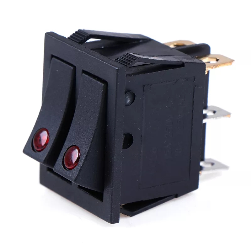 MR-102 DUAL RED DOT LIGHT SWITCH ON-OFF 6P