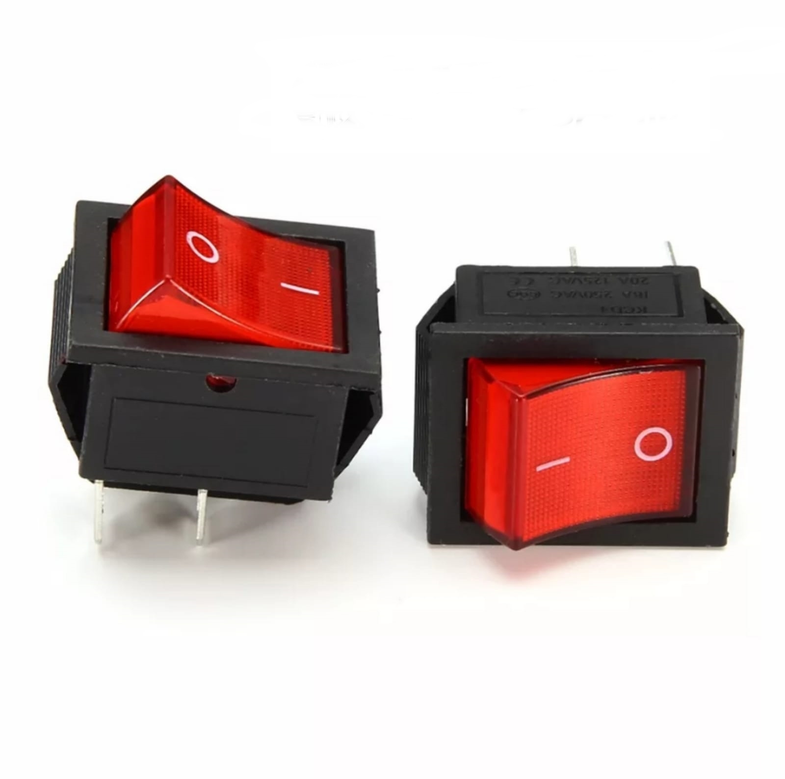 MR-104-16 WIDE RED LIGHT SWITCH ON-OFF 4P 16 AMP