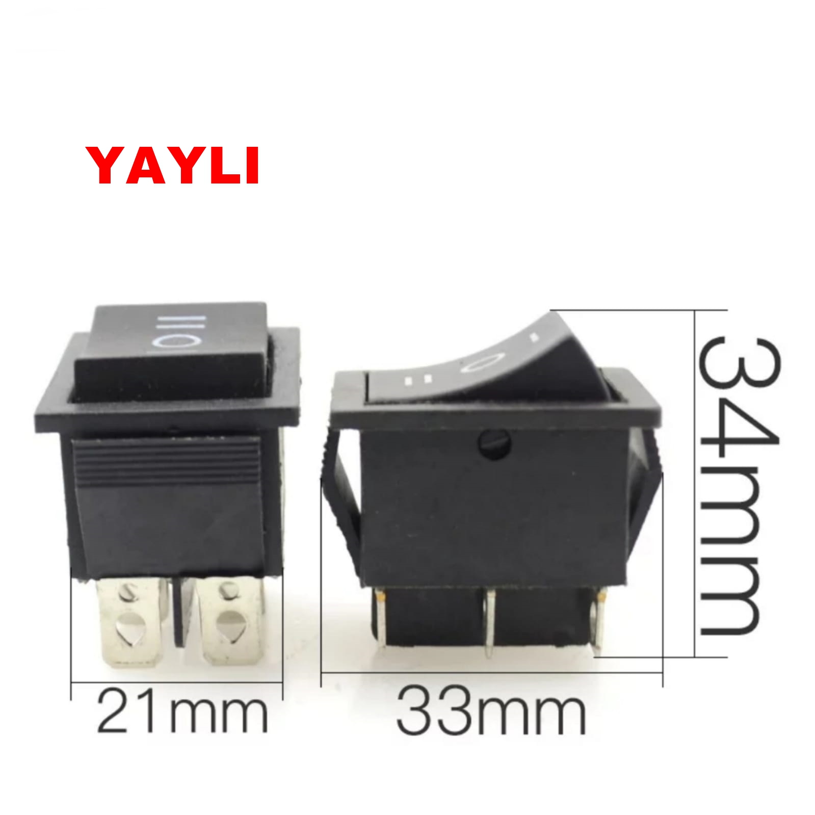 MR-110 GENİŞ IŞIKSIZ ANAHTAR (ON)-OFF-(ON) 6P YAYLI