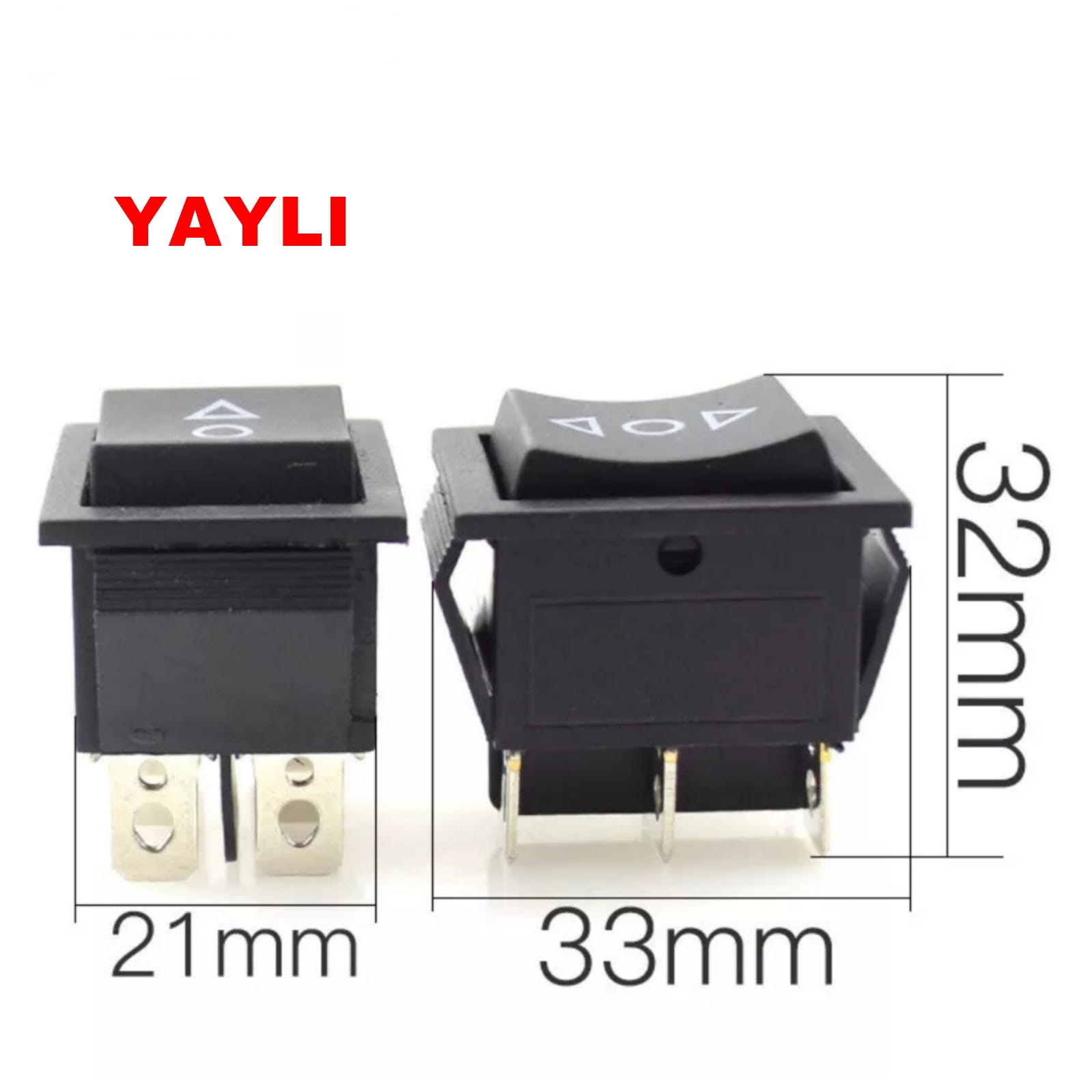 MR-111 GENİŞ IŞIKSIZ ANAHTAR (ON)-OFF-(ON) 6P OK’LU YAYLI