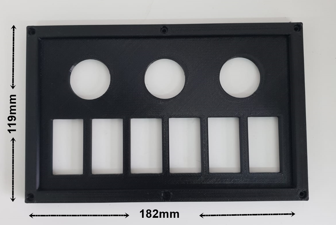3X6 PANEL PANO TİP USB ve ÇAKMAKLIK KARAVAN TEKNE  İÇİN KULAKLI APARAT
