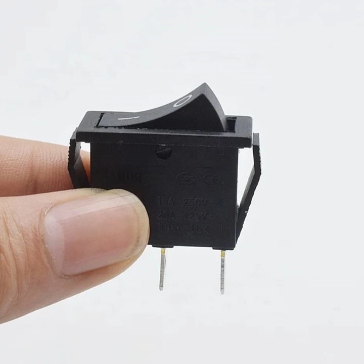 MR-114 SINGLE NARROW BLACK WITHOUT LIGHT SWITCH ON-OFF 2P