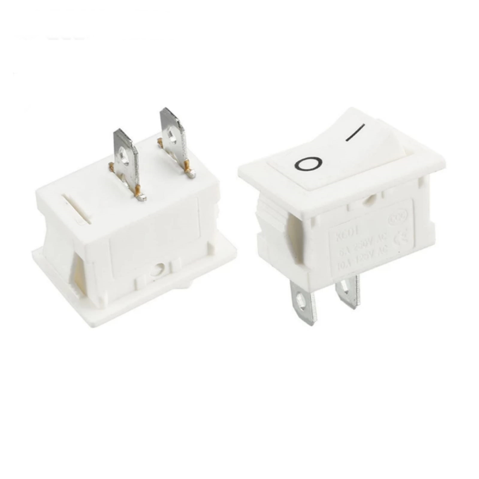 MR-120B MİNİ BEYAZ IŞIKSIZ ANAHTAR ON-OFF 2P