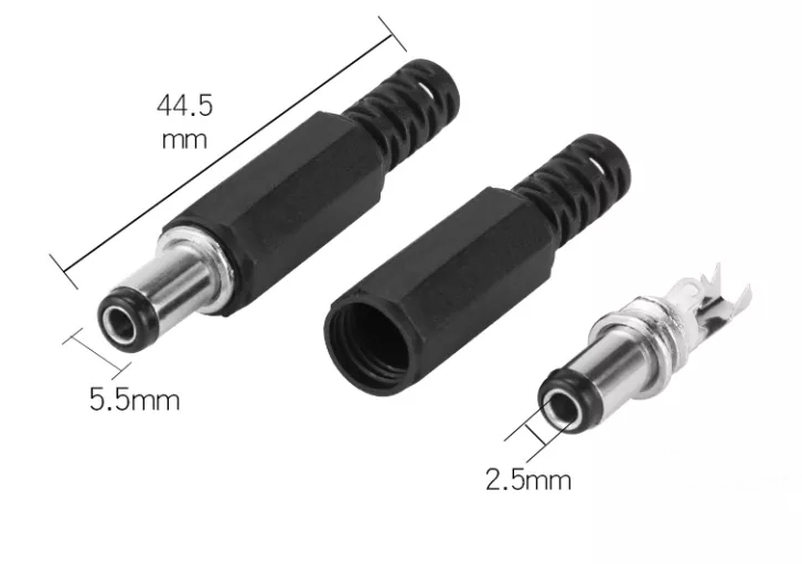 MR-253A SEYYAR DC DİŞİ JAK 2.5MM KISA
