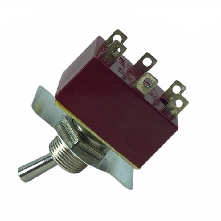 MR-151 12mm TOGGLE SWITCH ORTA BOY ON-OFF 6 BACAKLI