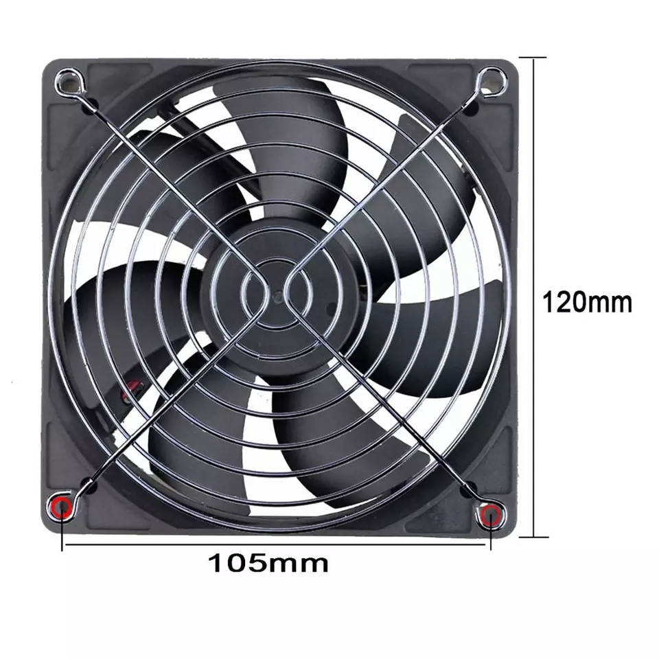 12cm FAN COVER WIRE (METAL) 120X120MM