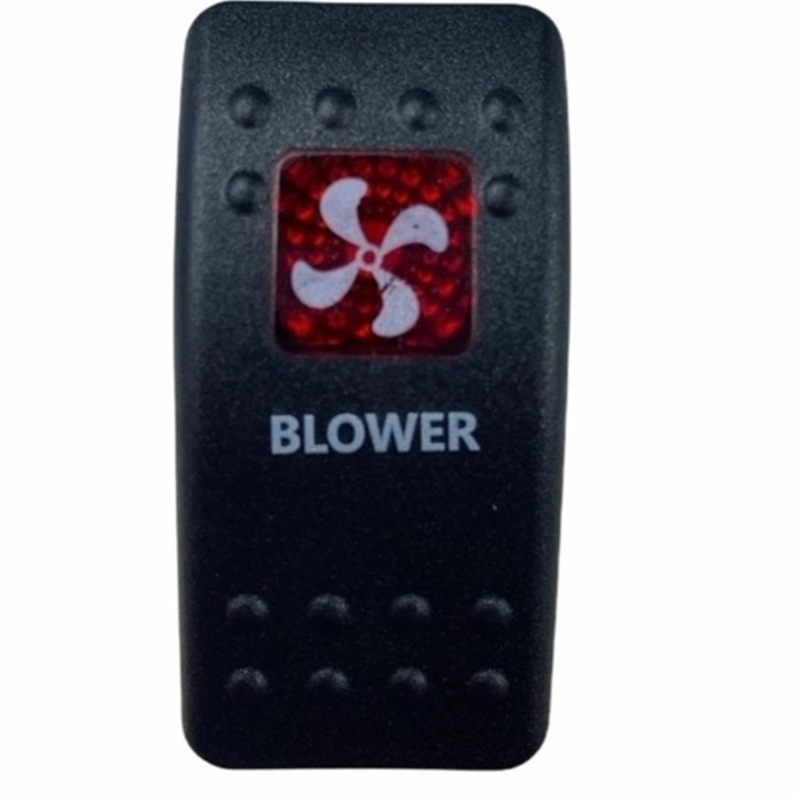 MR-134M-S13 MARİN SWİTCH ON-OFF 12-24V 3 BACAKLI KIRMIZI HAVALANDIRMA