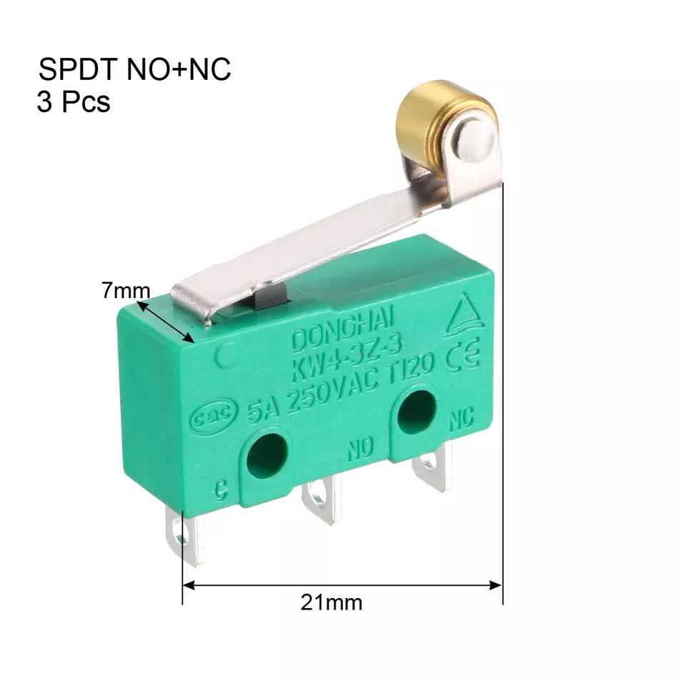 MR-168A MICRO SWITCH LEHİM BACAK TEKERLEKLİ MAKARALI DONGHAI