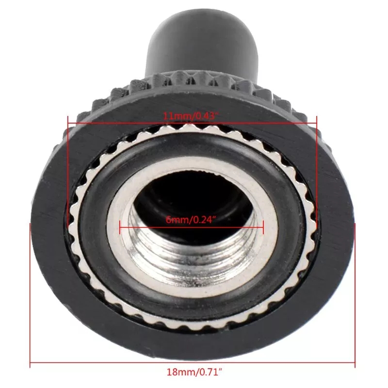 MR-161A TOGGLE SWITCH PROTECTION COVER 6mm WATER PROOF CAP