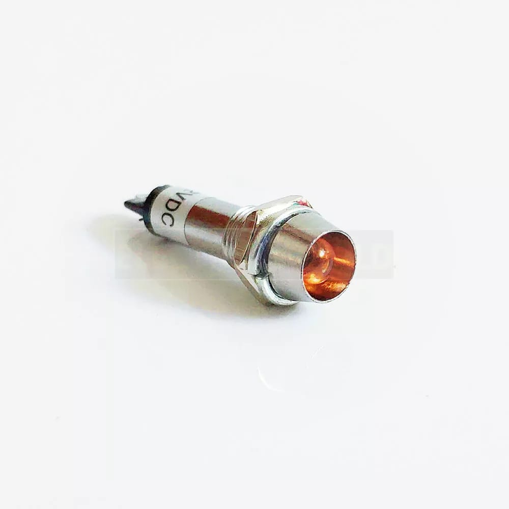 IC-225 SİNYAL LAMBASI 8 MM METAL LED LAMBA 12V 24V 220V