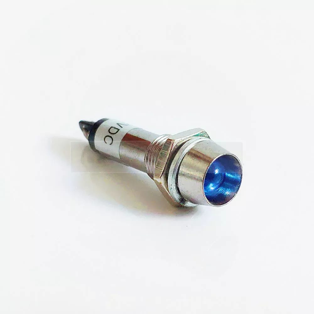 IC-225 SİNYAL LAMBASI 8 MM METAL LED LAMBA 12V 24V 220V