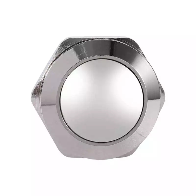 MR-181 19mm METAL KALMASIZ BUTON BOMBELİ BUTON (PBS28B) (D61)