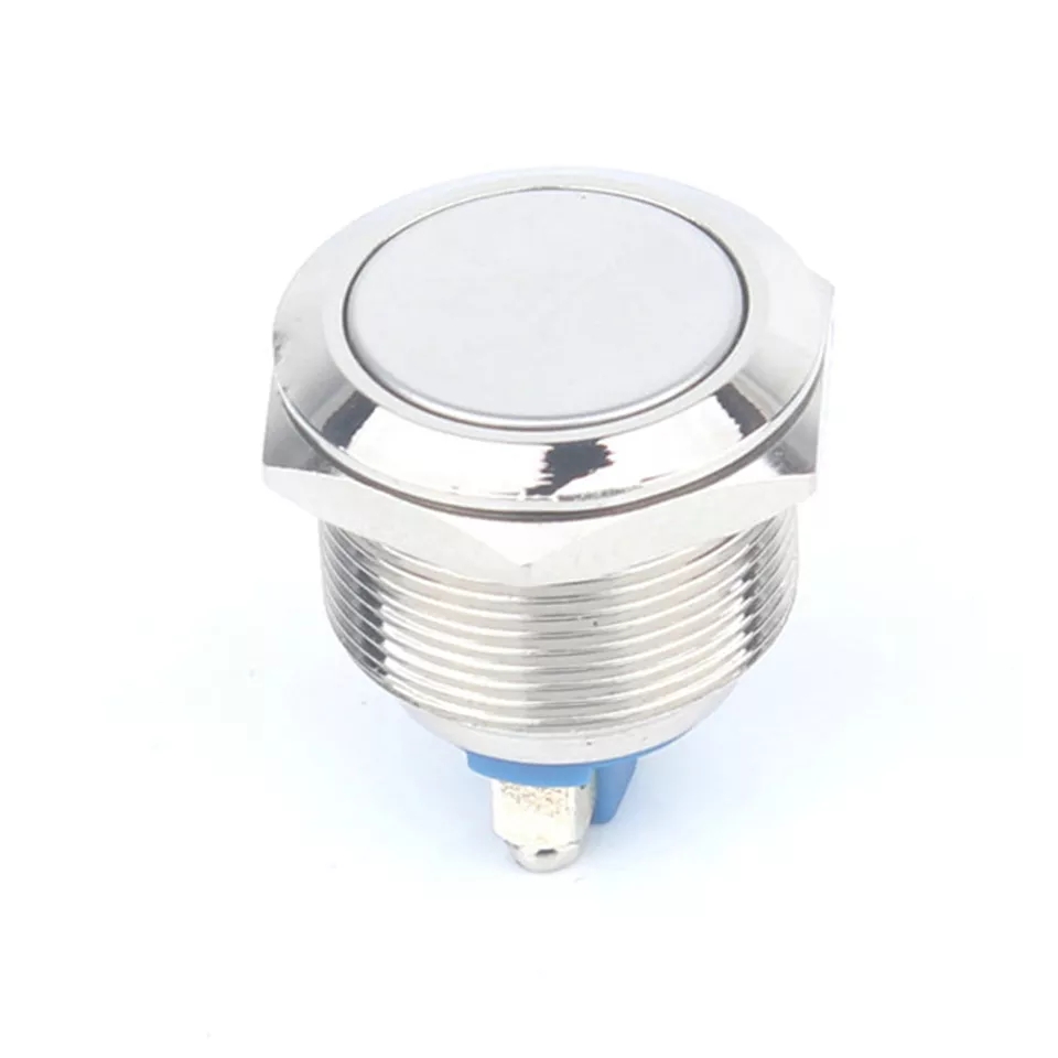 MR-182 19mm METAL KALMASIZ BUTON BOMBESİZ DÜZ BUTON (PBS28B-2) (D98)