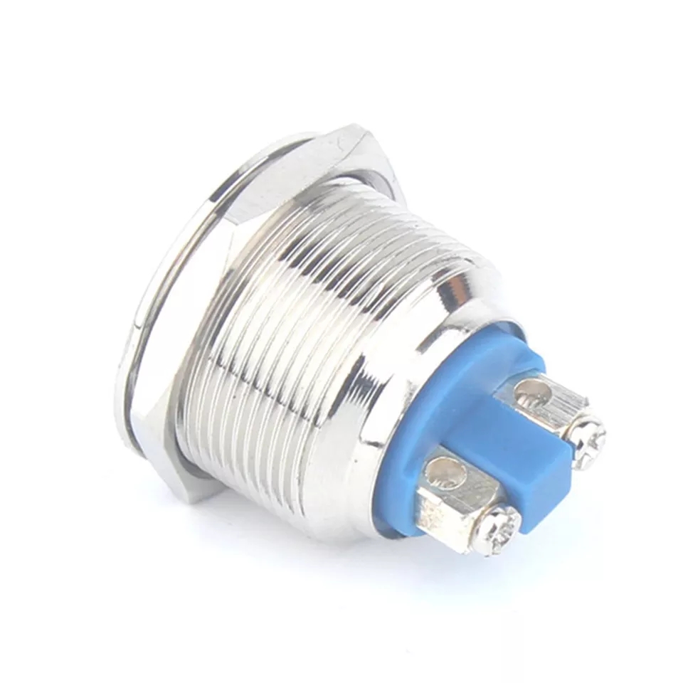 MR-182 19mm METAL KALMASIZ BUTON BOMBESİZ DÜZ BUTON (PBS28B-2) (D98)
