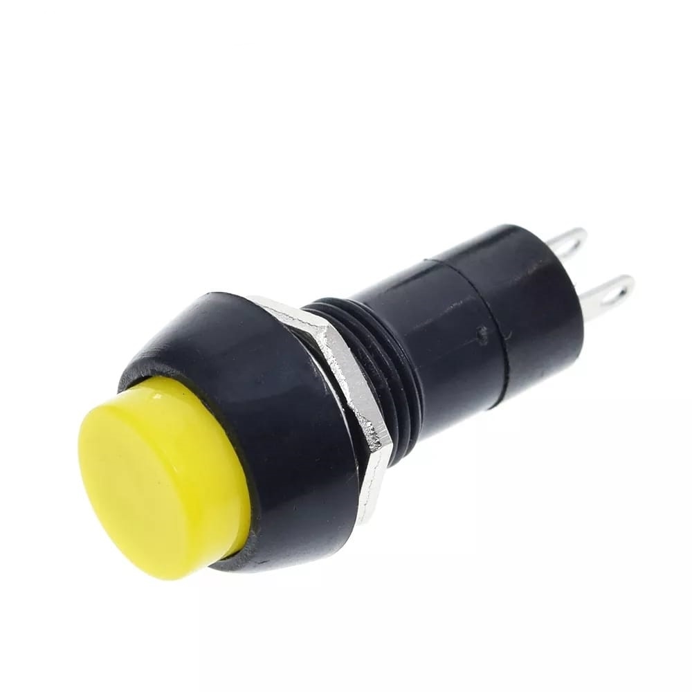 MR-185 12mm KIRMIZI KALMALI PLASTİK BUTON (PBS11A)