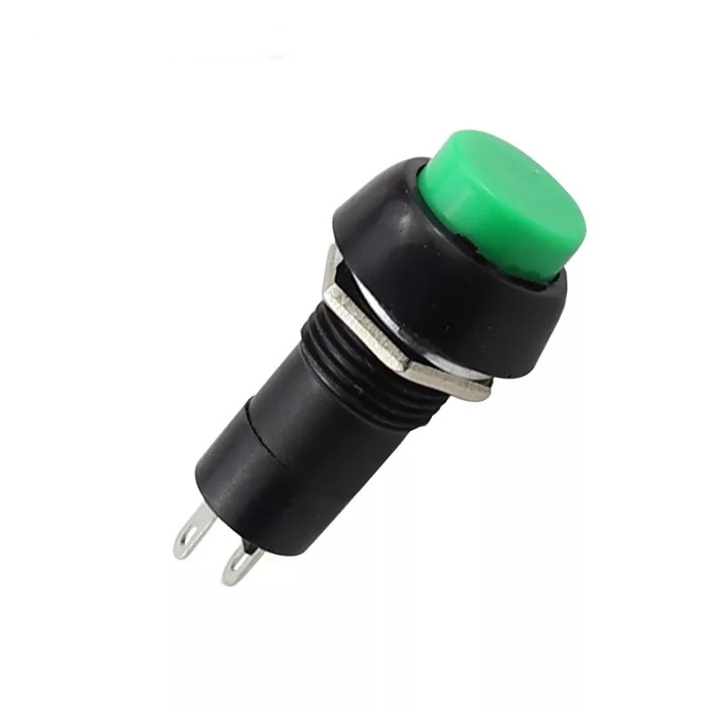 MR-185 12mm KIRMIZI KALMALI PLASTİK BUTON (PBS11A)