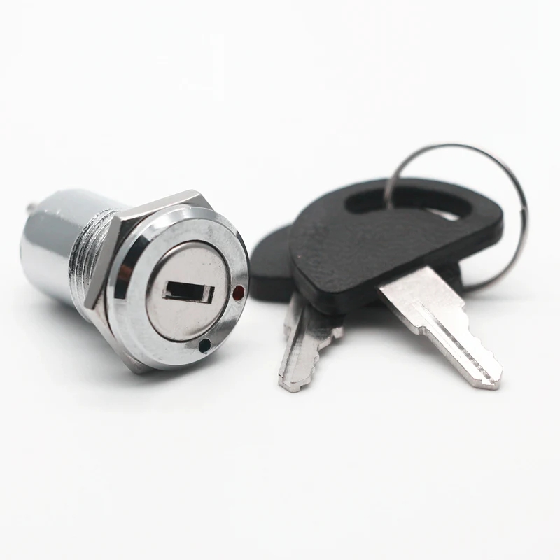 MR-195A 16MM SWITCH WITH KEY METAL KEY (0-1) 16mm