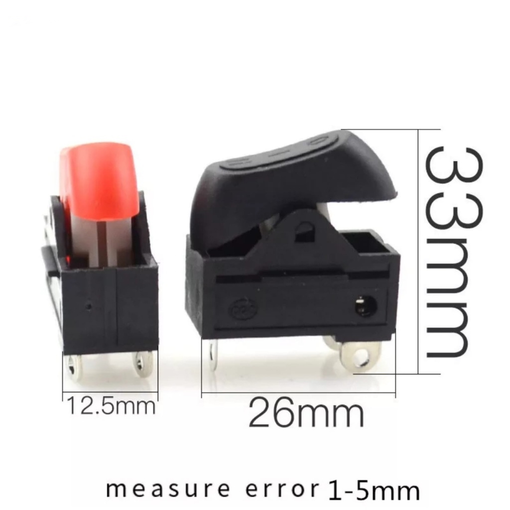IC-209 SAÇ KURUTMA ANAHTARI SWITCH ANAHTAR 3P 0-1-2 KIRMIZI