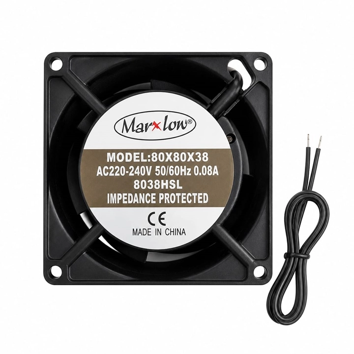 80X80X38MM 220V 8CM 38MM 220V 0.08A AC 2P FAN