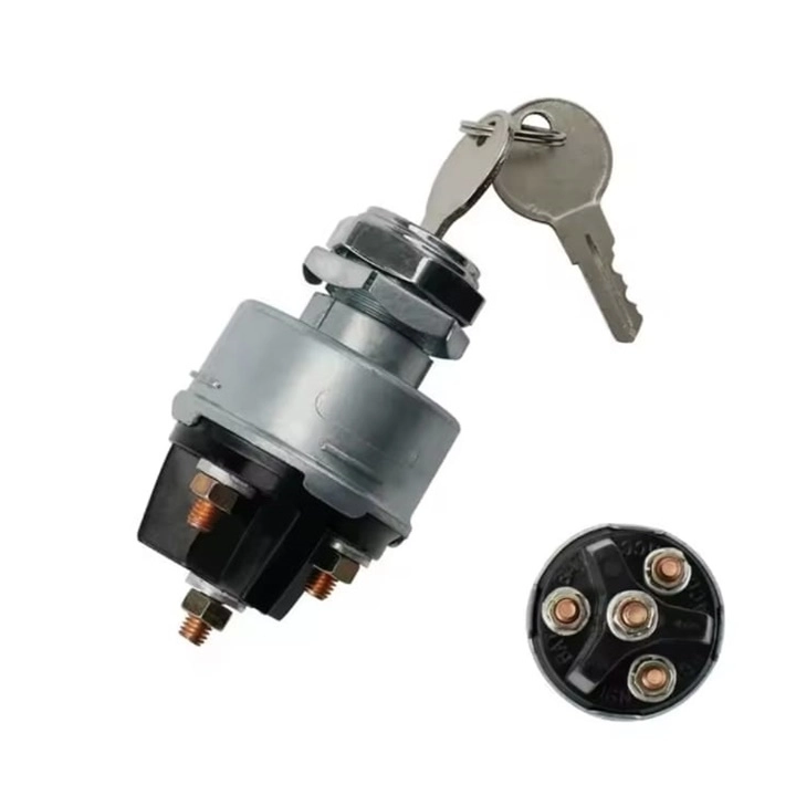 MR-195M-1 KONTAK ATEŞLEME MARŞ ANAHTARI 4 POZİSYON 4P ON-OFF