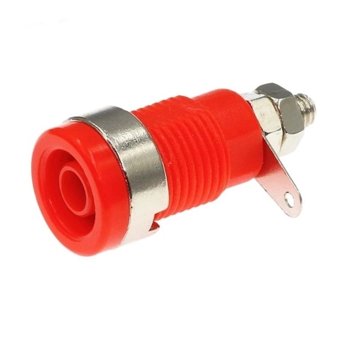 MR-239B 4MM BORN KLEMENS BÜYÜK GÖMME TİP VİDA BACAK KIRMIZI