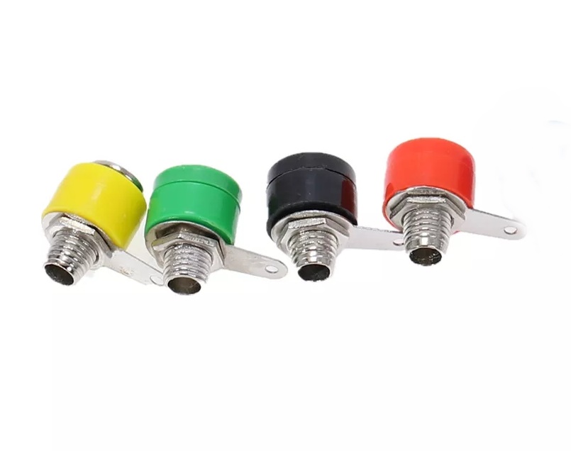 4 ADET RENKLİ 4MM KÜÇÜK BOY BORN KLEMENS