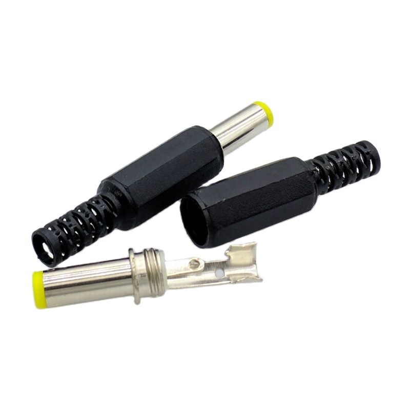 MR-252B SARI UÇLU DC JAK 5.5x2,1MM UZUN FİŞ SARI UÇ