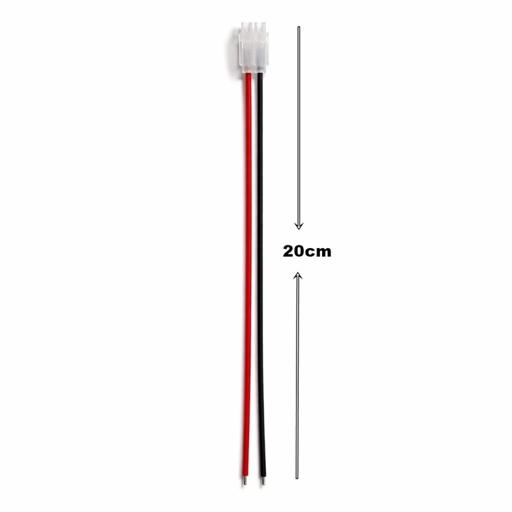 KABLOLU ARABA ELEKTRİK SOKETİ 2P 20CM 2 UÇLU KONNEKTÖR
