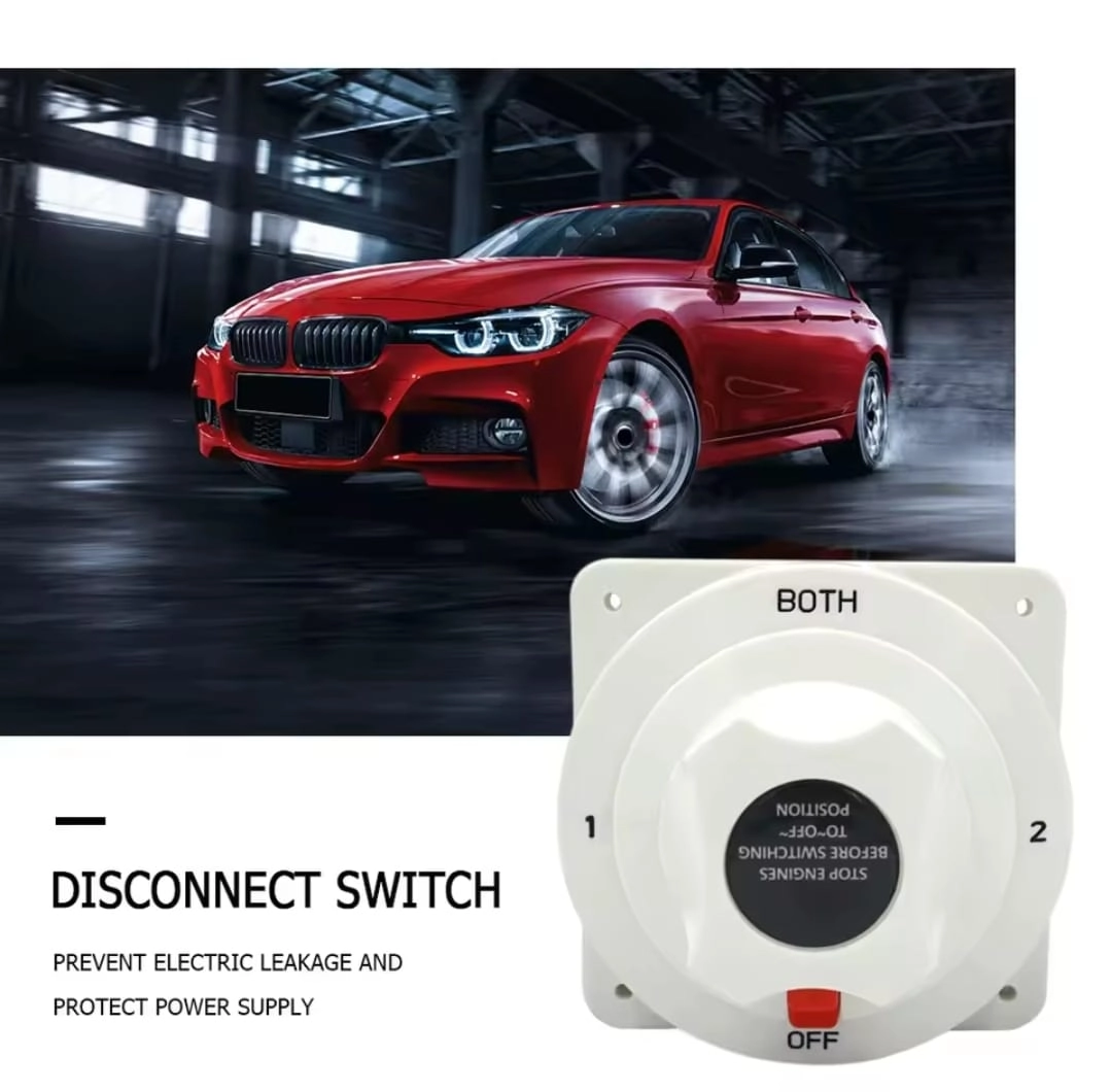 MR-275B 300A AKÜ DEVRE KESİCİ ŞALTERİ 3P 6-32V ARASI 1+2 ÇİFT DEVRELİ 