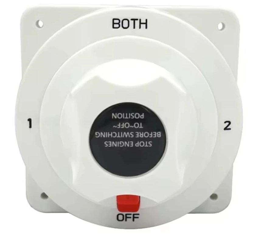 MR-275B 300A AKÜ DEVRE KESİCİ ŞALTERİ 3P 6-32V ARASI 1+2 ÇİFT DEVRELİ 