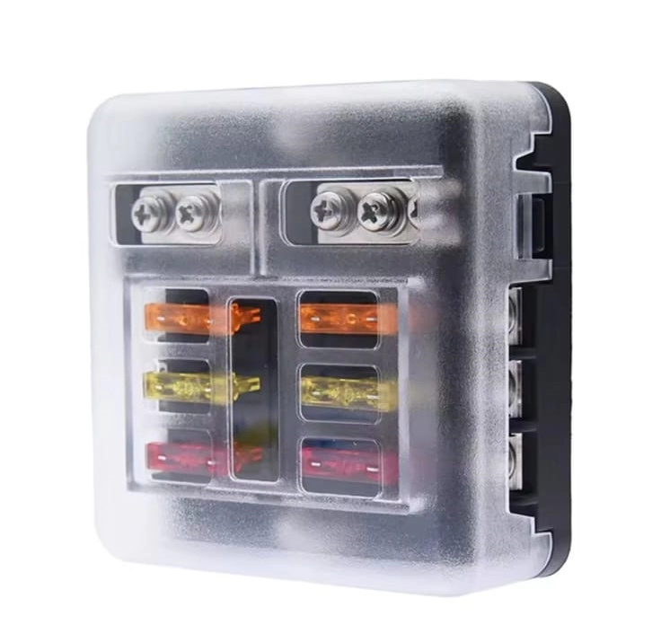 MR-276B-6 SİGORTA KUTUSU 6 LI LED İKAZ IŞIKLI ŞASE BARELİ