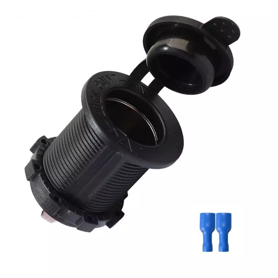  Oto Çakmak Fiş Çakmaklık Dişi Pano Tip 28mm Şase Monteli Fişli 
