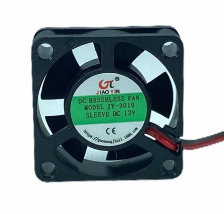3CM 30x30x10 DC 12V 0.11A FAN 2P 12V 2 UÇLU