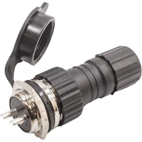 MR-261N 2 PİNLİ GX16 SU GEÇİRMEZ MAYK KONNEKTÖR MİKE FİŞ ŞASE 2P