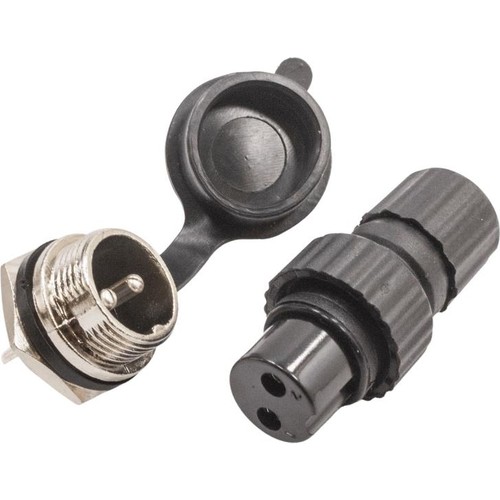 MR-261N 2 PİNLİ GX16 SU GEÇİRMEZ MAYK KONNEKTÖR MİKE FİŞ ŞASE 2P