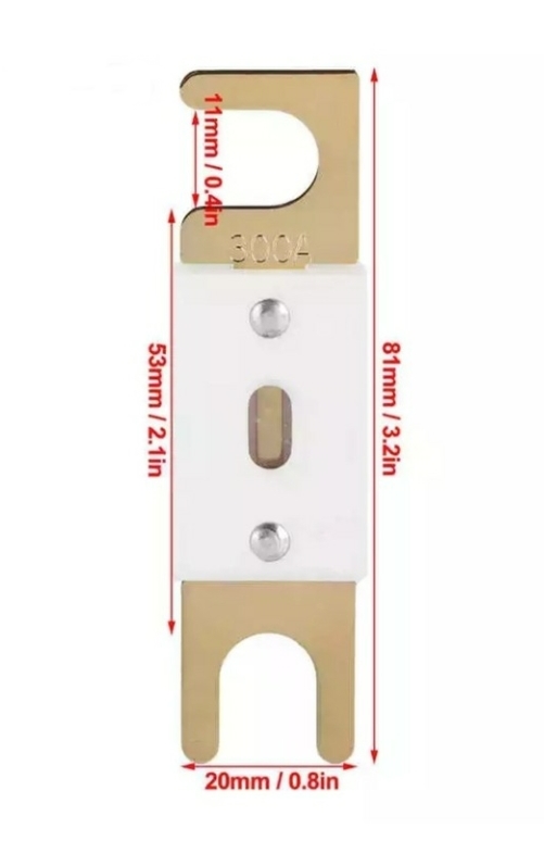 175A ANL FORKLİFT SİGORTASI SERAMİK 175 AMPER SİĞORTA