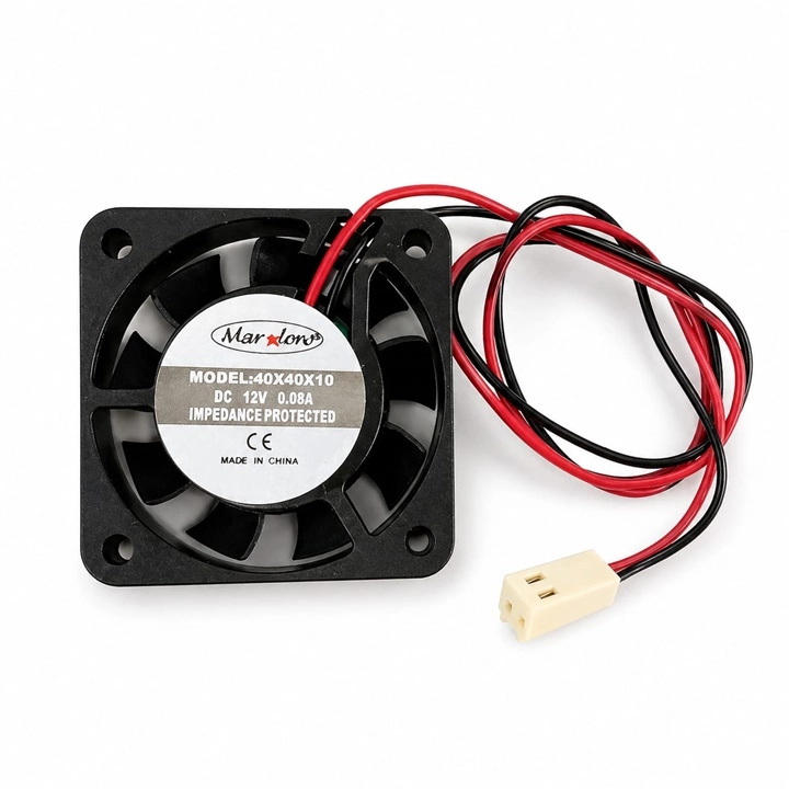 4CM 40X40X10 DC FAN 12V 0.08A 2 UÇLU