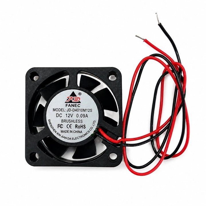 FANEC 40X10 4 CM 12V 0.09A 2 UÇLU FAN