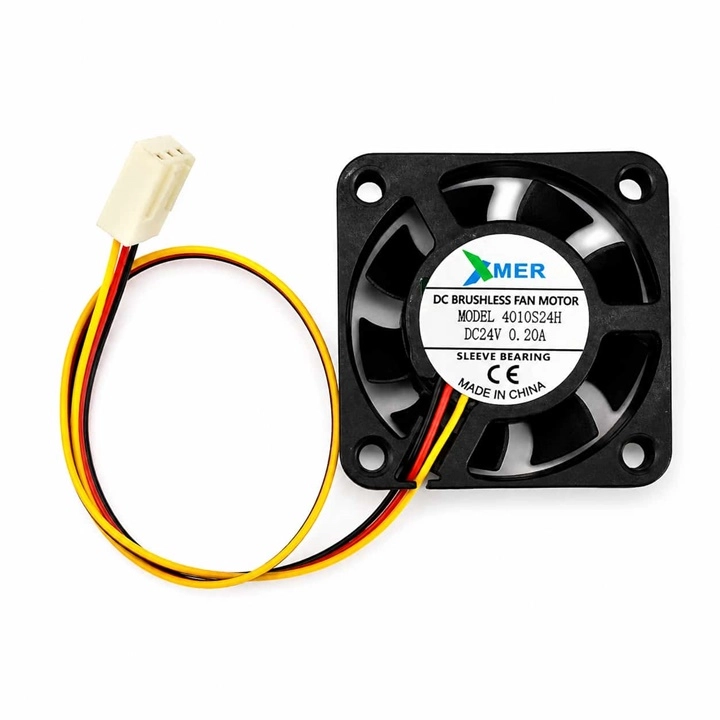 40X40X10mm 24V 4CM 0.20A 3P XMER FAN
