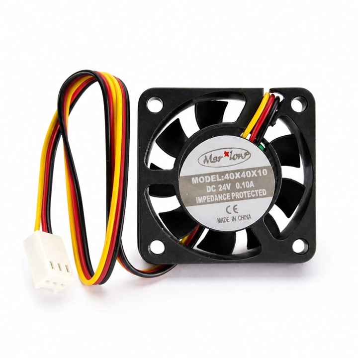 40X40X10 4CM 3 KABLOLU DC FAN 24V 3P 0.10A