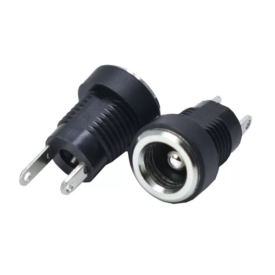 MR-258B-1 DC ŞASE 2,1MM YUVARLAK 8MM 5.5X2.1mm