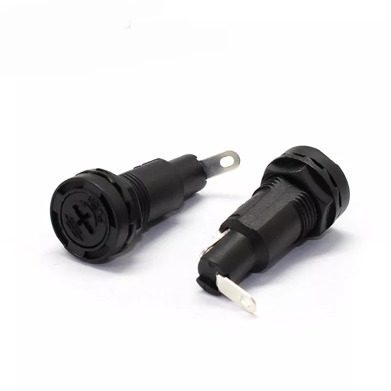 MR-235C SMALL FUSE 5X20 SMALL GLASS FUSE HOLDER WITH SCREW DRIVER TIP
