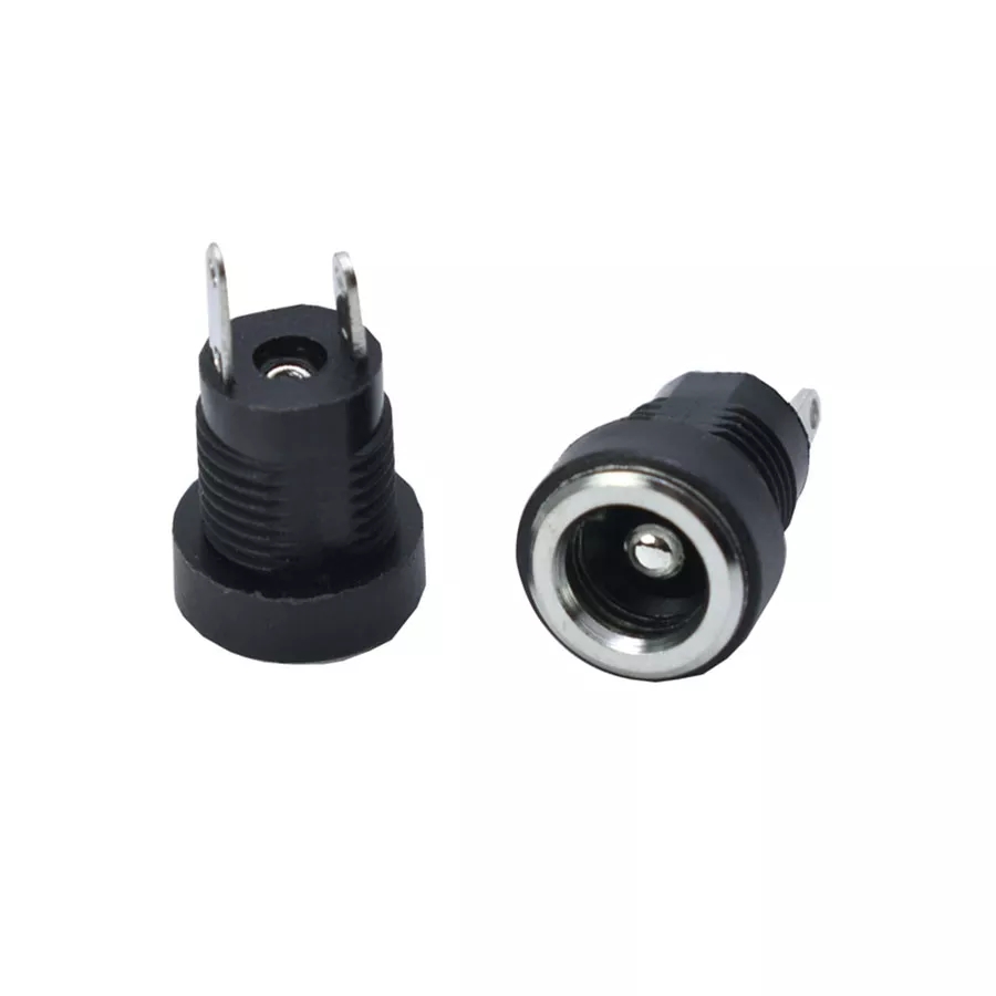 MR-258B-1 DC ŞASE 2,1MM YUVARLAK 8MM 5.5X2.1mm