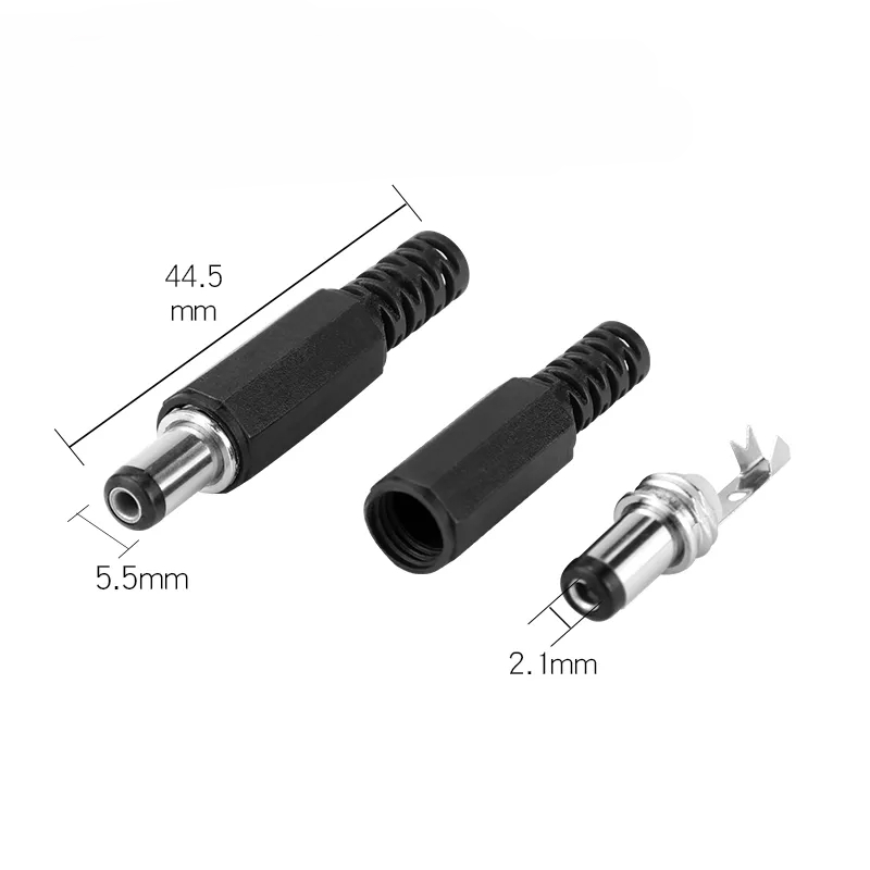 MR-251 SEYYAR DC DİŞİ JAK FİŞ 2.1MM KISA