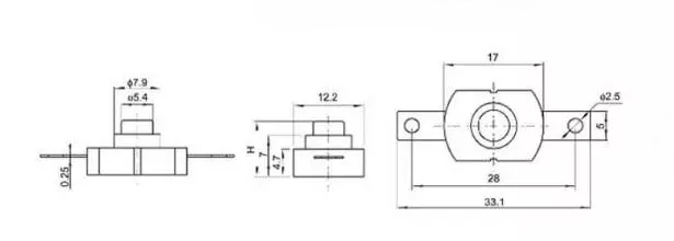 IC-192B MİNİ ÇIT ÇIT DENEY ANAHTARI (ON-OFF)
