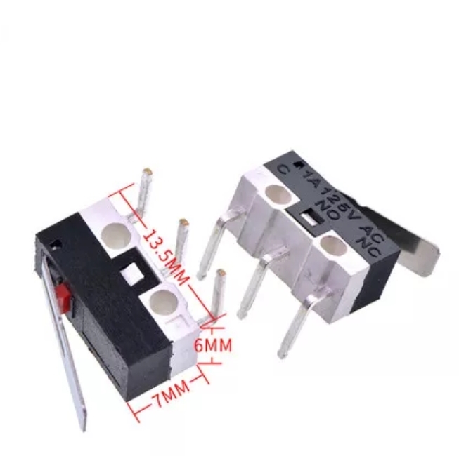 MR-162D MİNİ MICRO SWITCH 90 Derece Bacaklı
