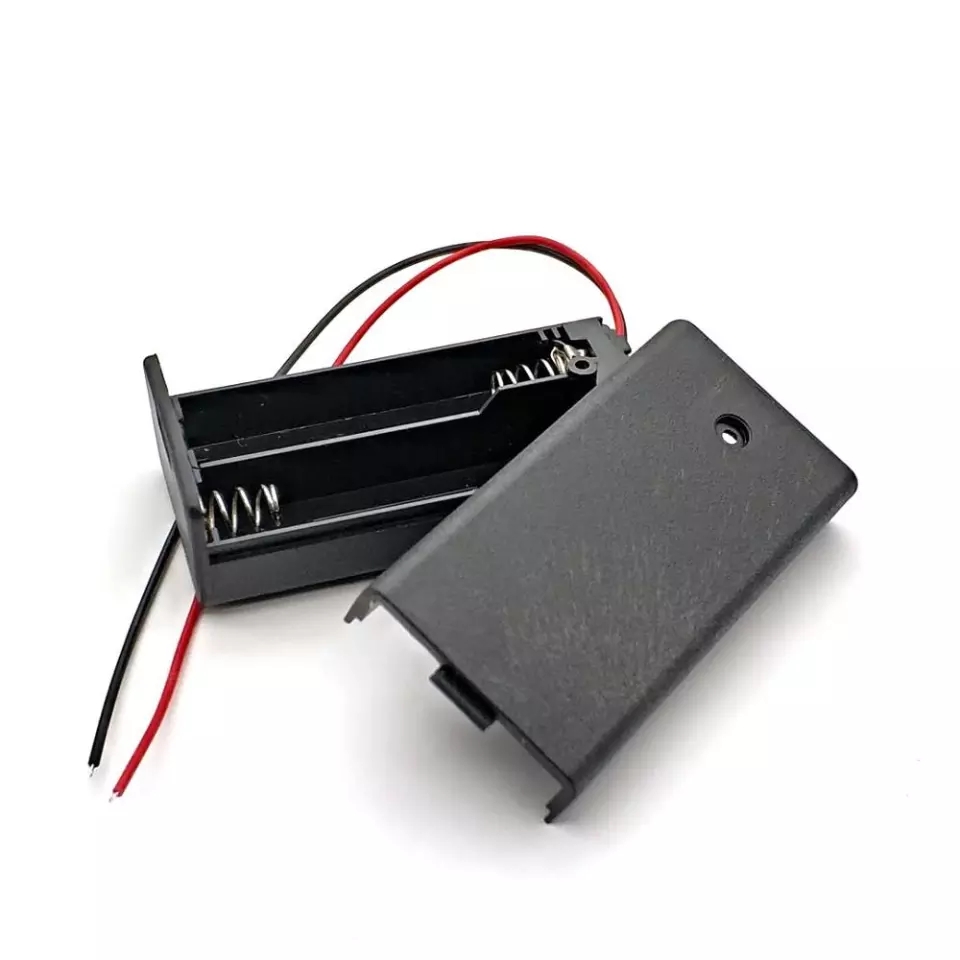 MR-233C 2 Lİ KALEM PİL KUTUSU KAPAKLI SWİÇLİ (AA)