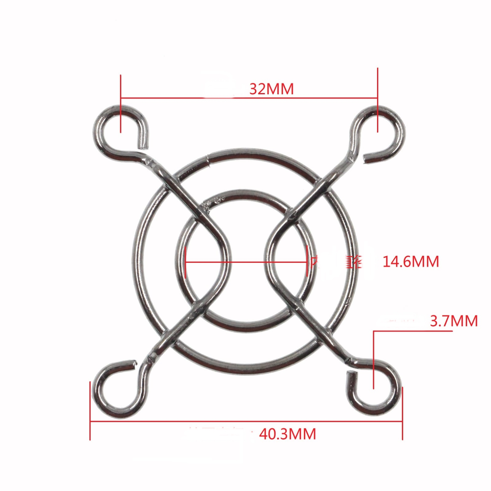 4cm FAN COVER WIRE (METAL) 40X40MM