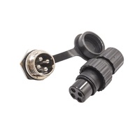 MR-261N 4 PİNLİ GX16 SU GEÇİRMEZ MAYK KONNEKTÖR MİKE FİŞ 4P