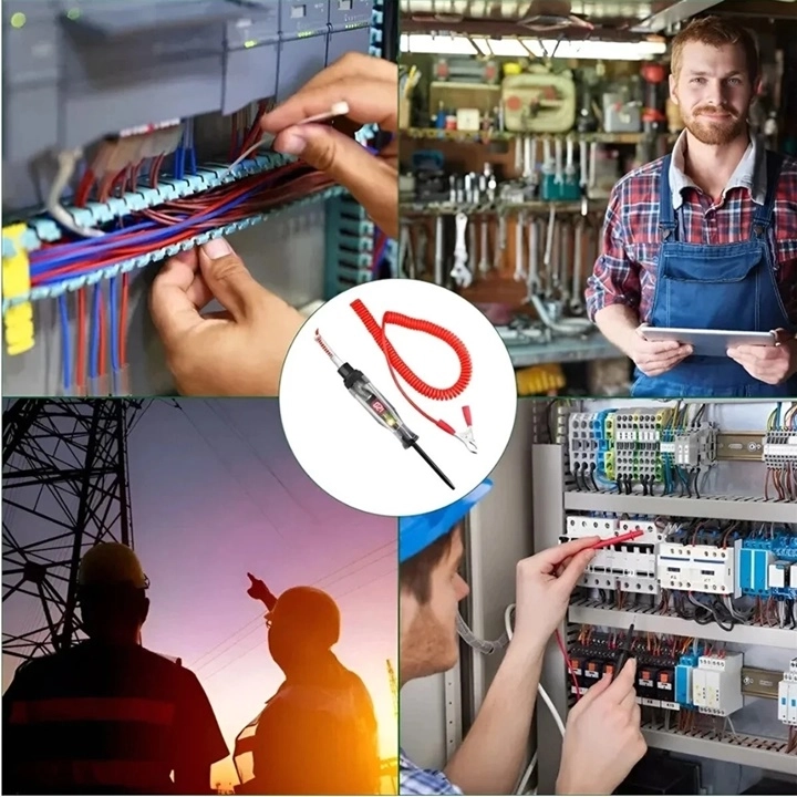 DİJİTAL GÖSTERGELİ OTO ELEKTRİK KONTROL KALEMİ – 12V / 24V TEST VE AMPER ÖLÇER